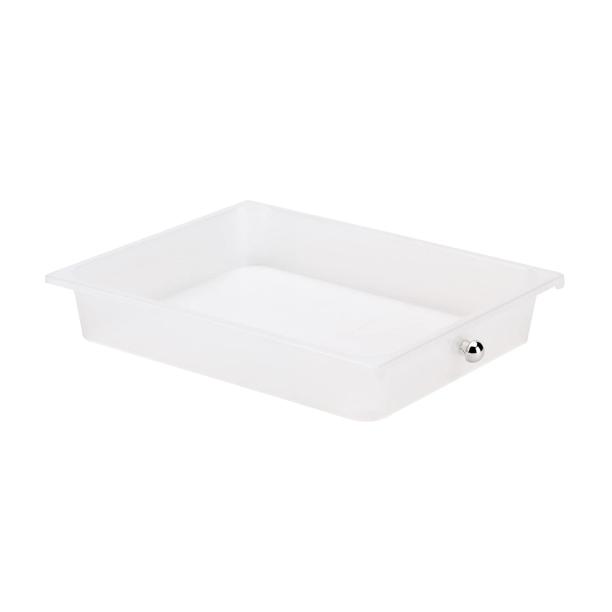 10 Drawer Mobile Cart White Chrome N7694