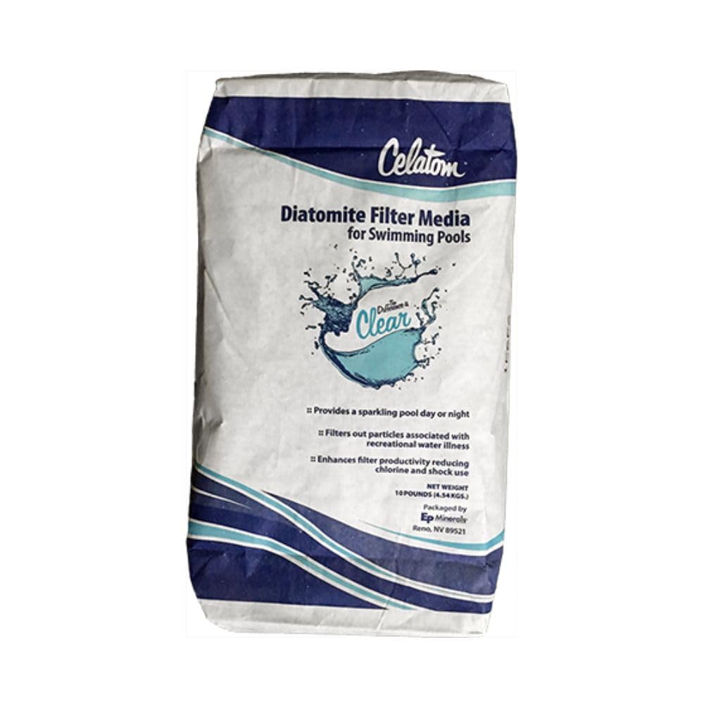 Diatomaceous Earth Swimming Pool Filter Powder 25 lbs L30383