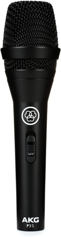 Cardioid Dynamic Vocal Microphone with On/Off Switch, XLR Connector, Black B6534