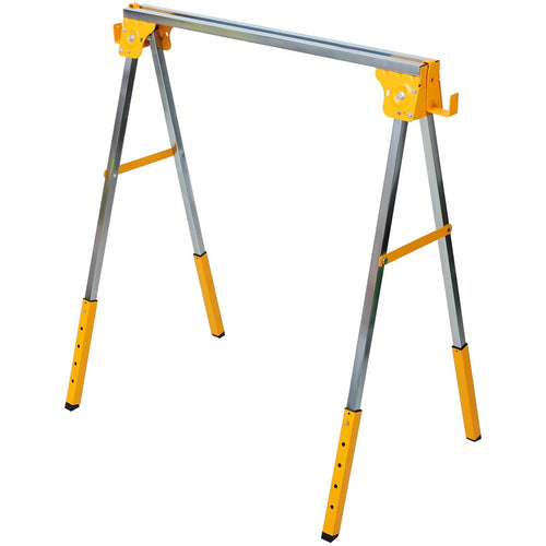 2 Pack Adjustable Height Folding Steel Sawhorse I84885