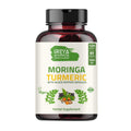 Organic Moringa Turmeric Black Pepper 120 Capsules V397