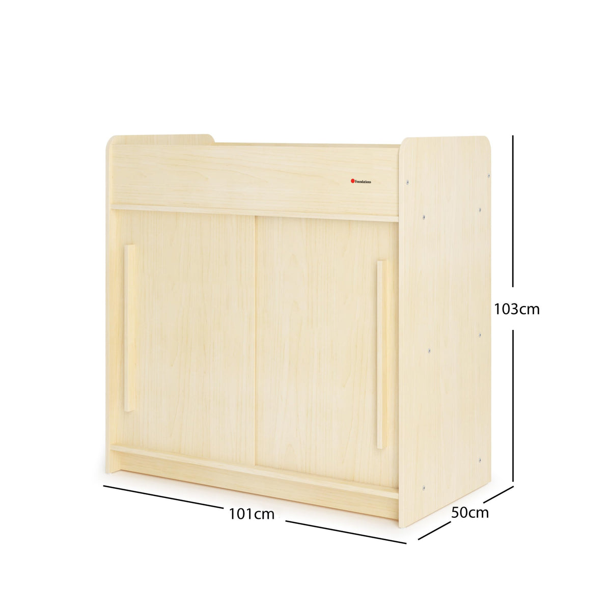 Daycare Changing Table with Built-in Shelving Y9228
