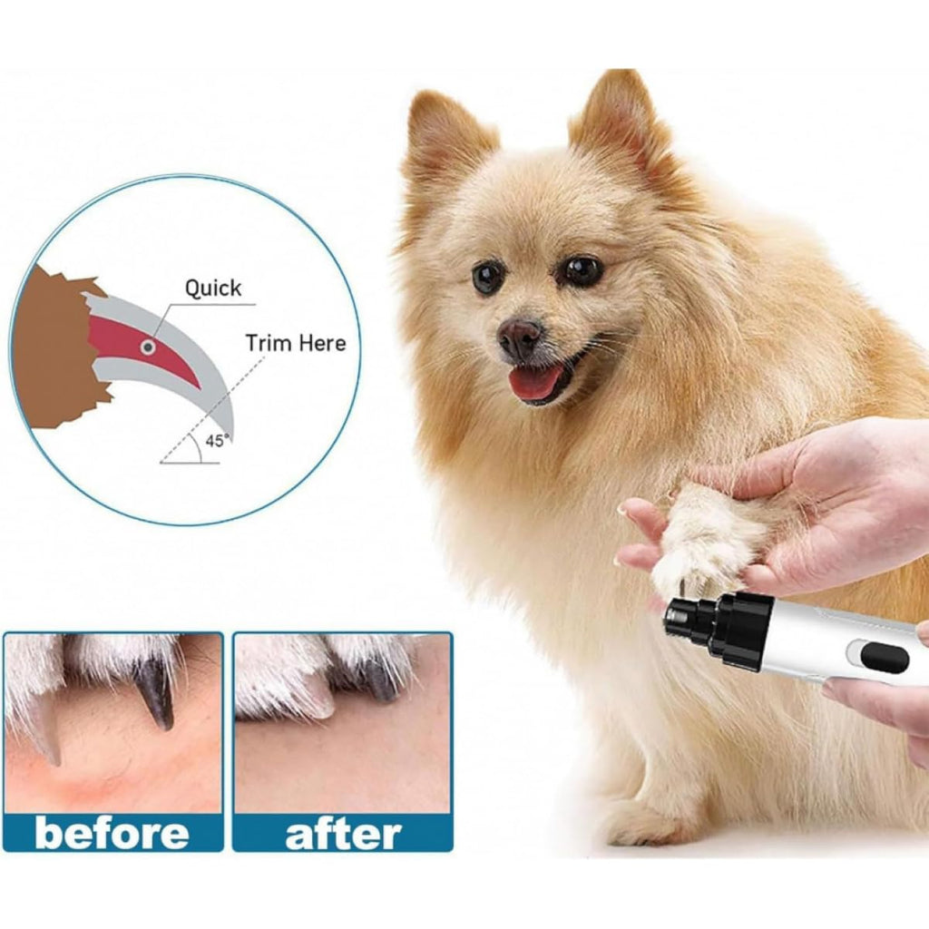 Cordless Pet Nail Grinder with LED Light C274840