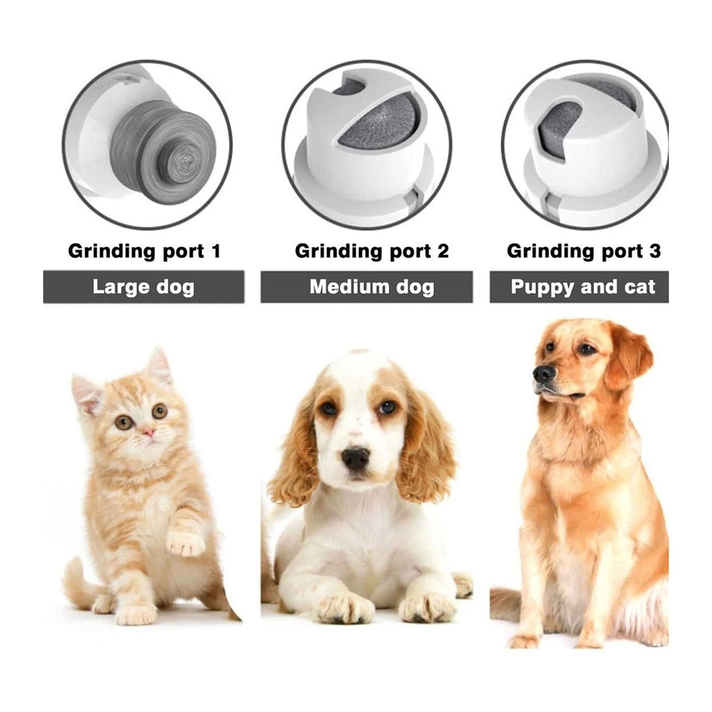 2-Speed Electric Rechargeable Pet Nail Grinder U956