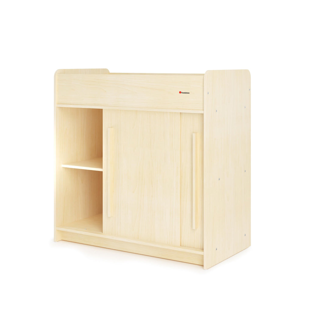 Daycare Changing Table with Built-in Shelving Y9228