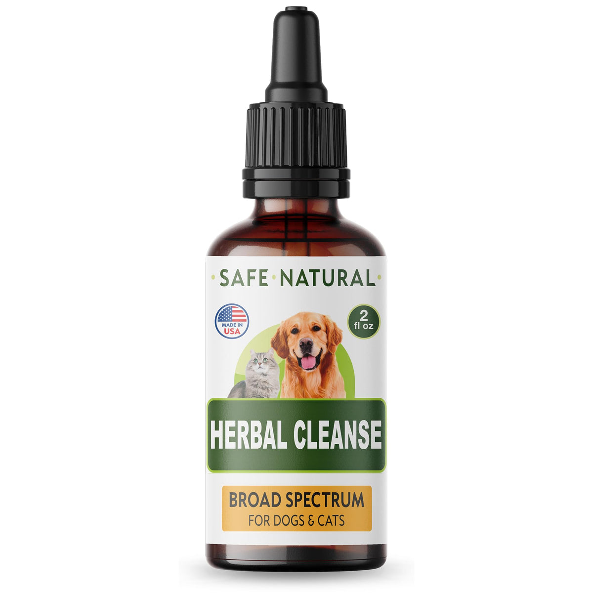Herbal Cleanse for Cats and Dogs 2.0FlOz D9382