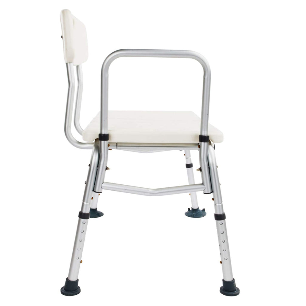 Shower Chair Bath Seat with Padded Armrests and Back D7269