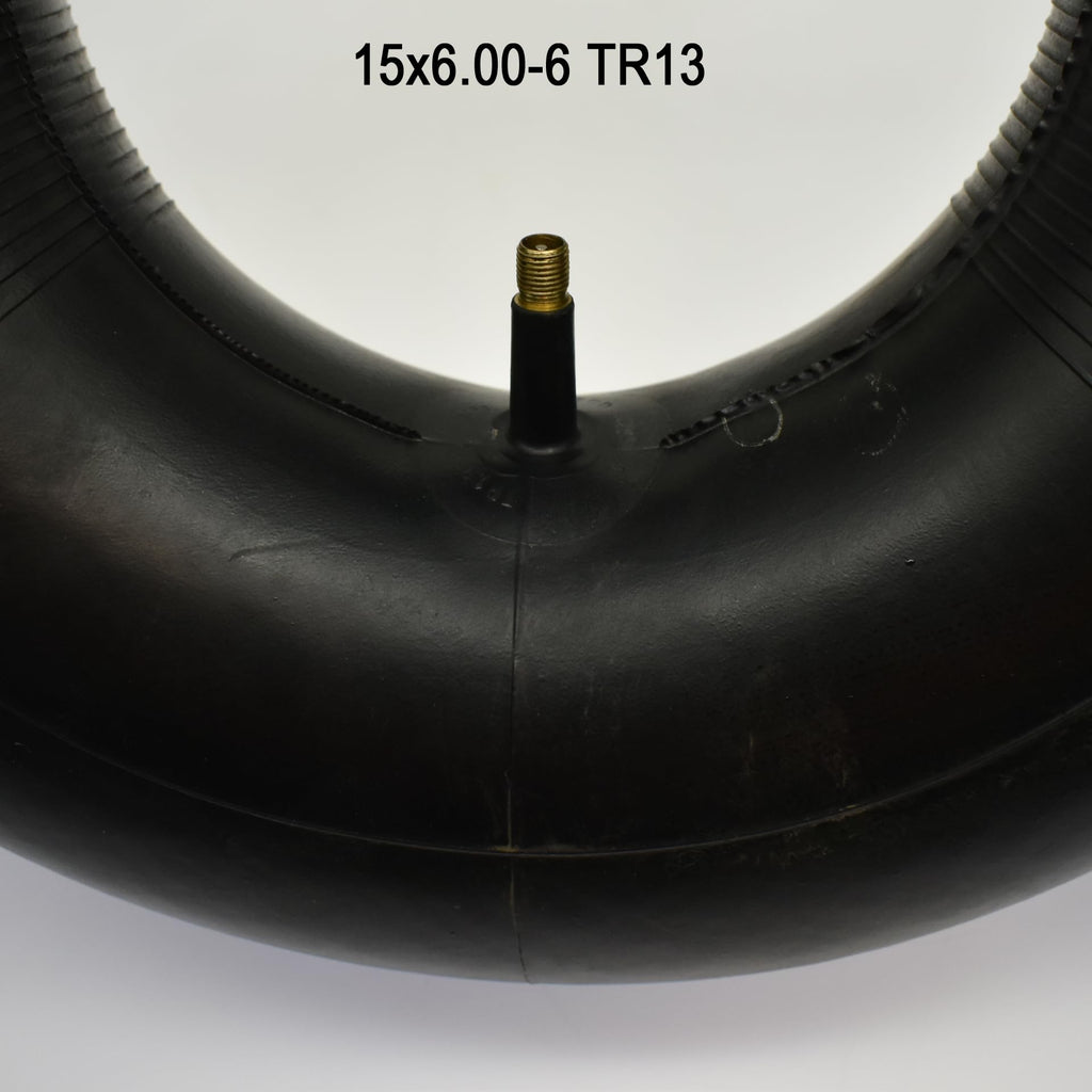 15x6.00-6 Replacement Inner Tube with TR13 Straight Valve Stem X8675