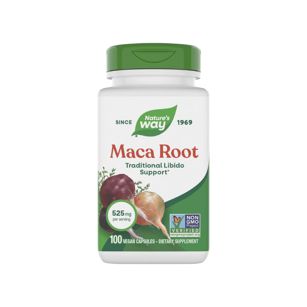 Maca Root Capsules Vegan 100 ct O878907