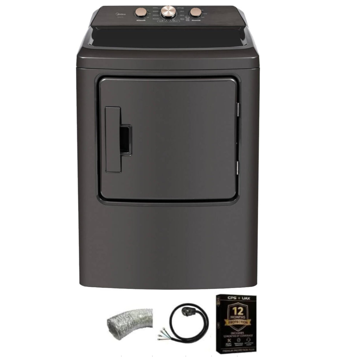 7 Cu. Ft. Grey Front Load Electric Dryer V731382