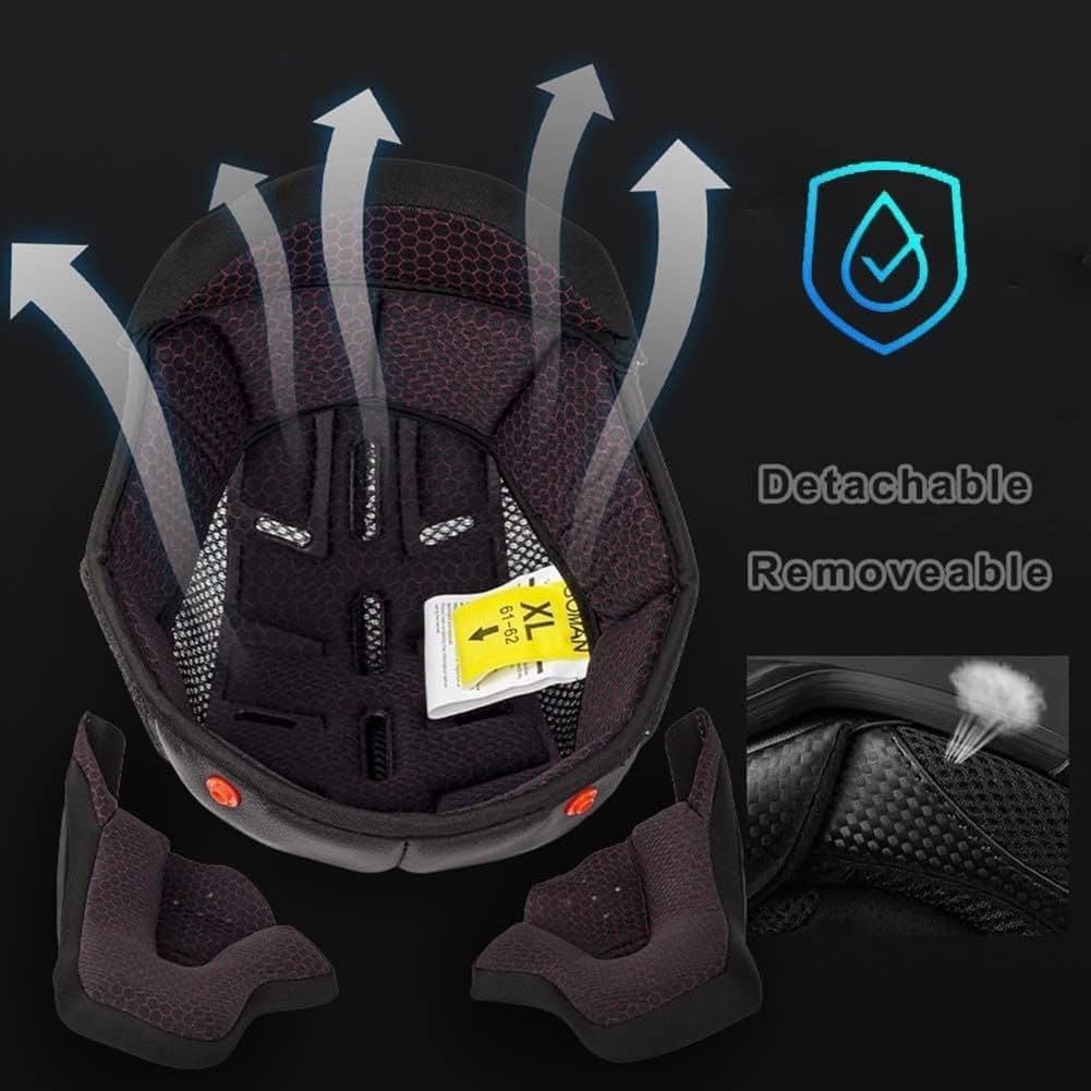 DOT Approved Flip up Full Face Modular Motorcycle Helmet P211721
