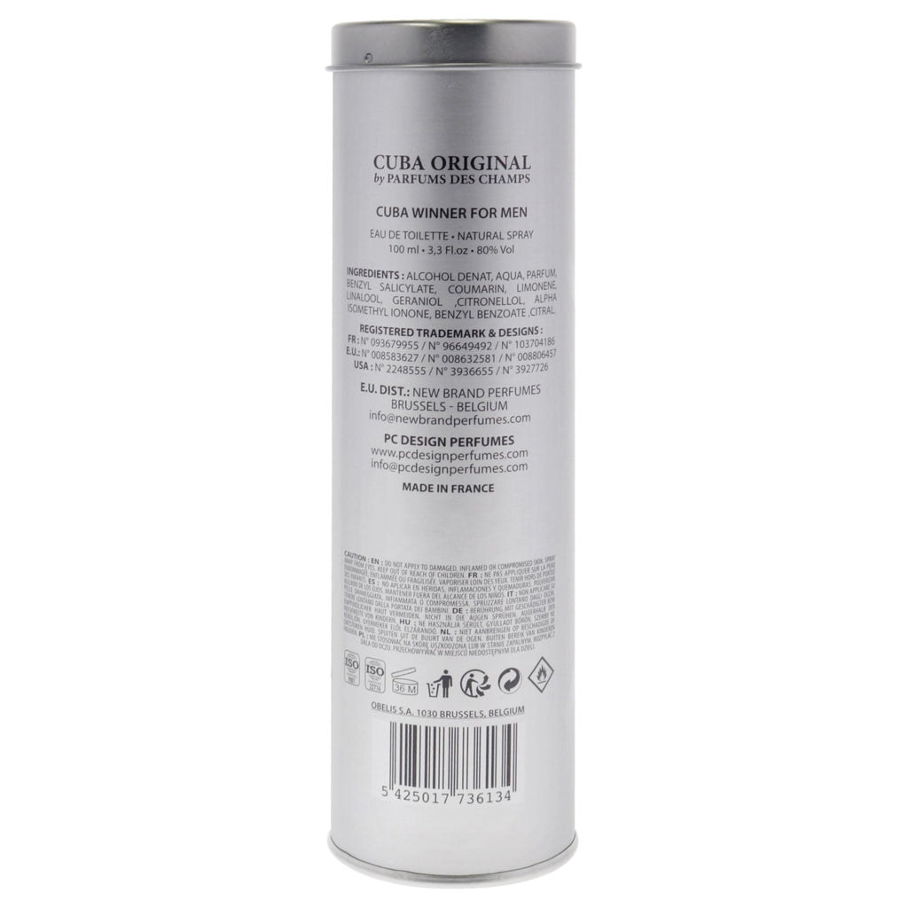 Eau de Toilette Spray 3.3 Ounce I1817