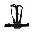 Adjustable Elastic Body Chest Strap Mount Belt Harness Q59909