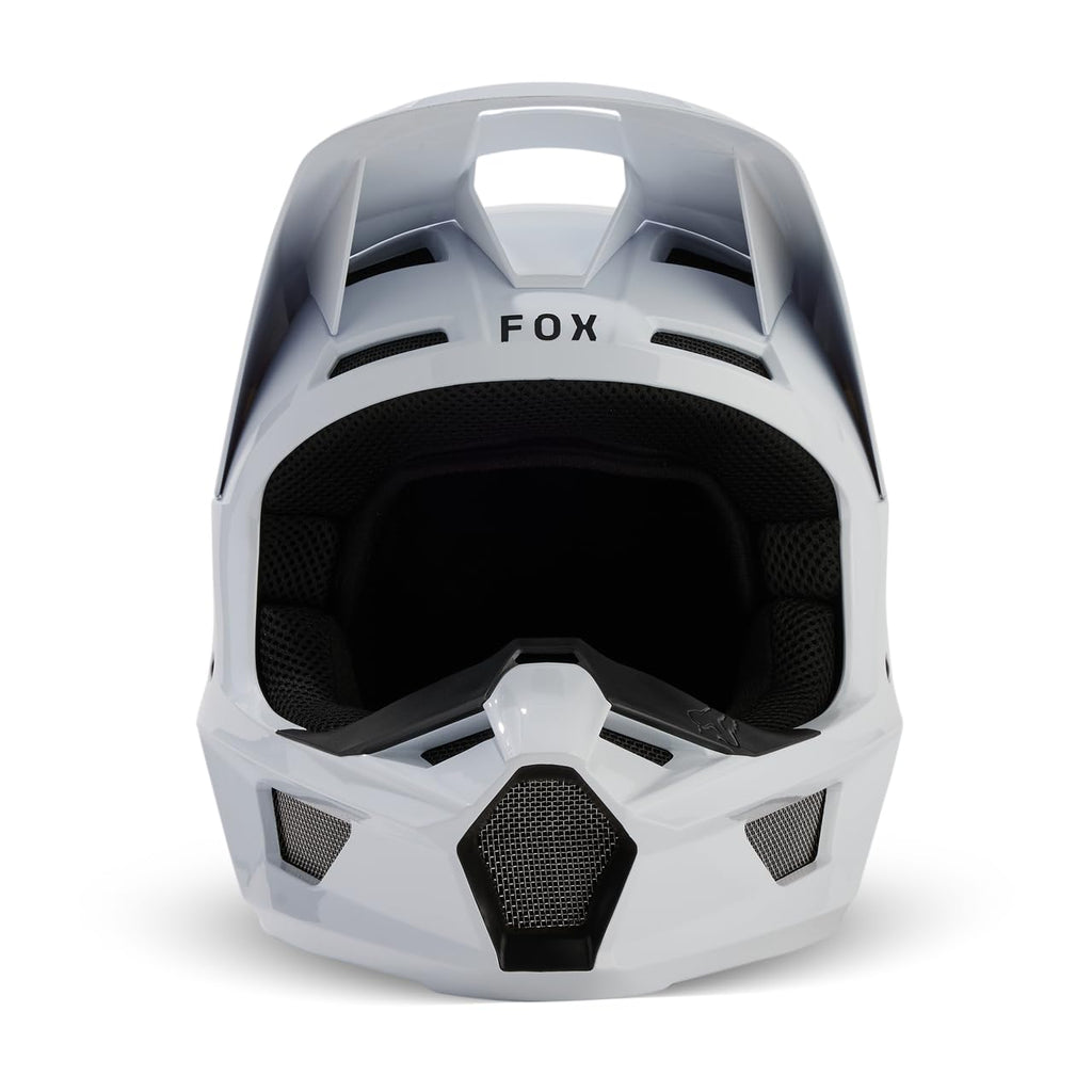 Matte White Motocross Helmet J1977