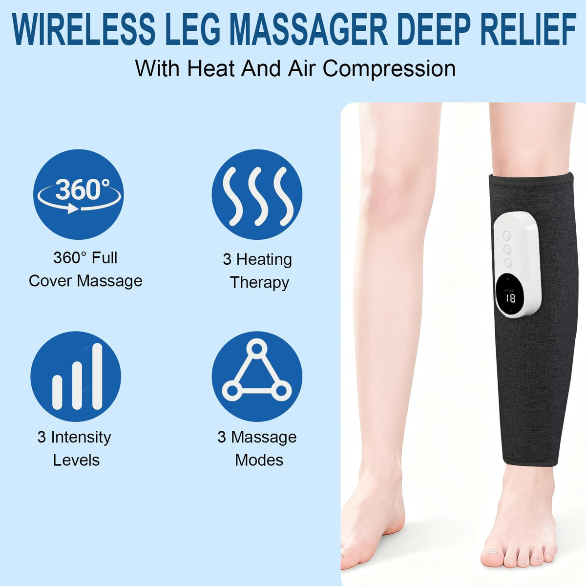 Air Compression Leg Massager R60002