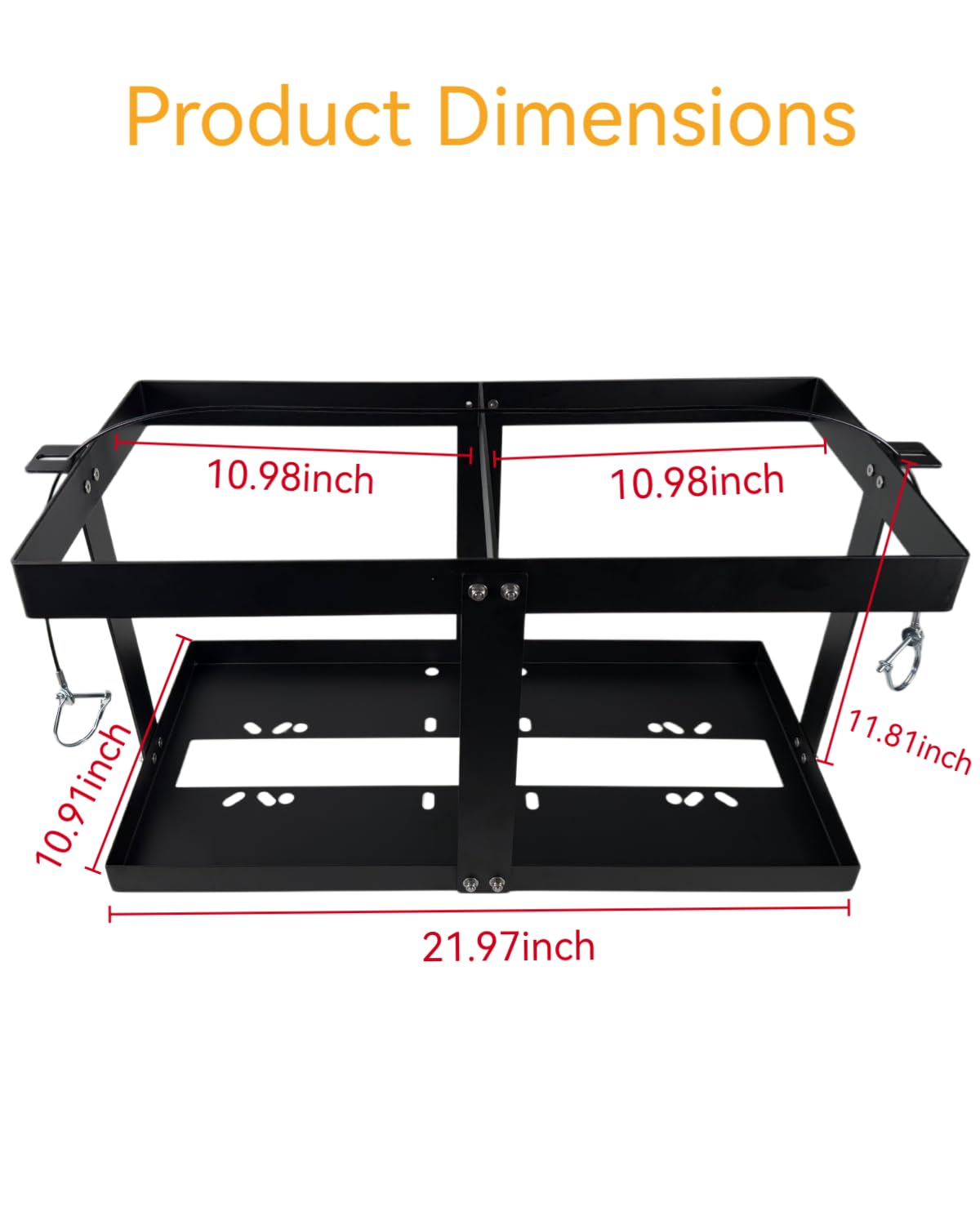 5 Gallon Gas Can Holder for Two 5 Gallon Gas Cans Y23028