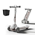 Kids Scooter with Dual Brakes, Music, Lights, Adjustable and Folding R93694