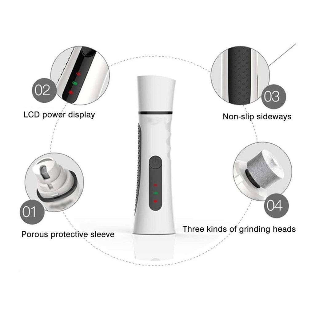 2-Speed Electric Rechargeable Pet Nail Grinder U956