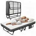 Folding Twin XL Size Bed with Memory Foam Mattress P59545