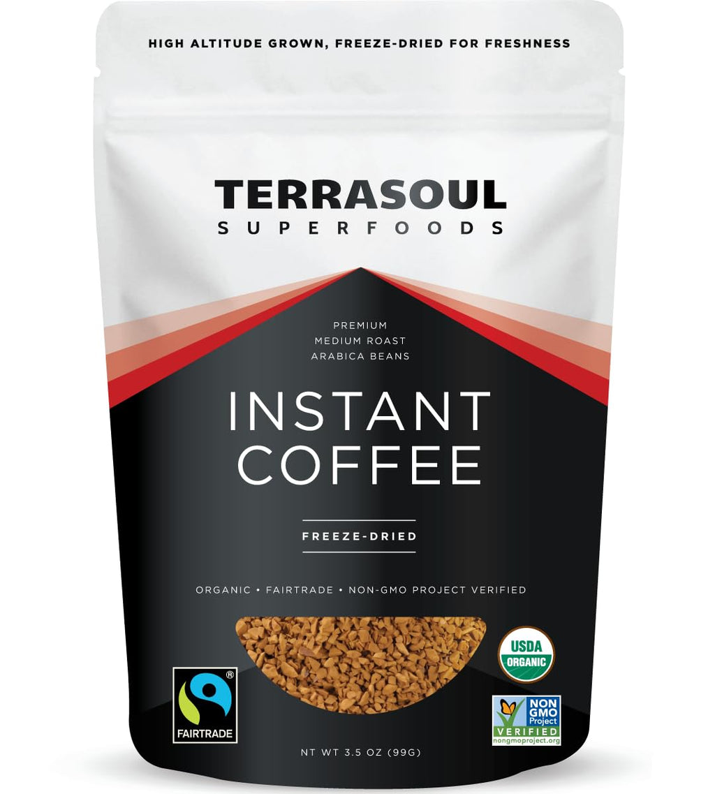 Organic Freeze-Dried Instant Coffee, 3.5 oz B40628