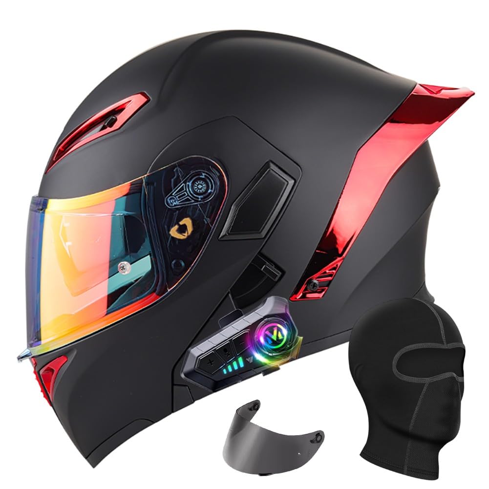 DOT Approved Flip up Full Face Modular Motorcycle Helmet P211721