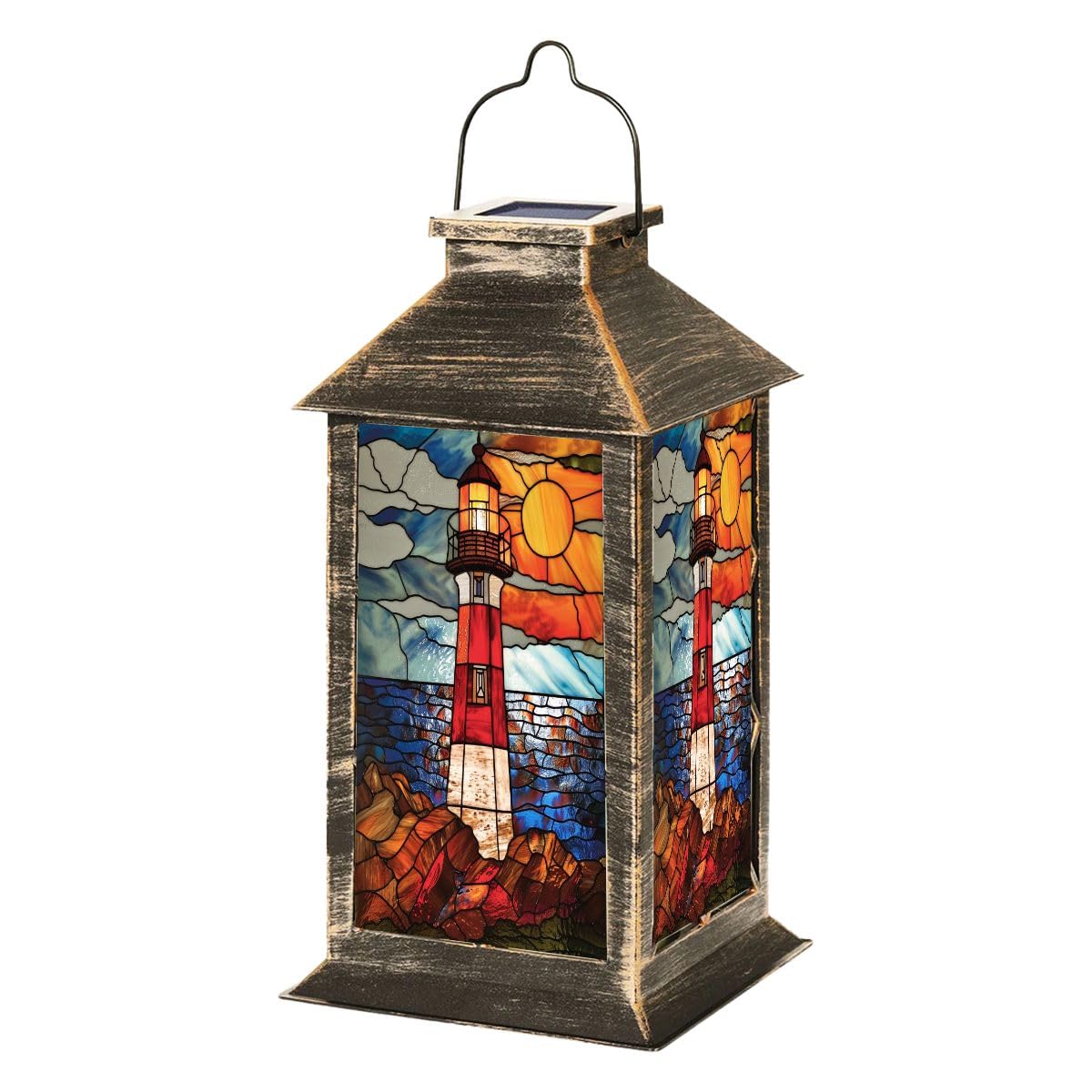 Solar Powered Waterproof Hanging Lantern T300783