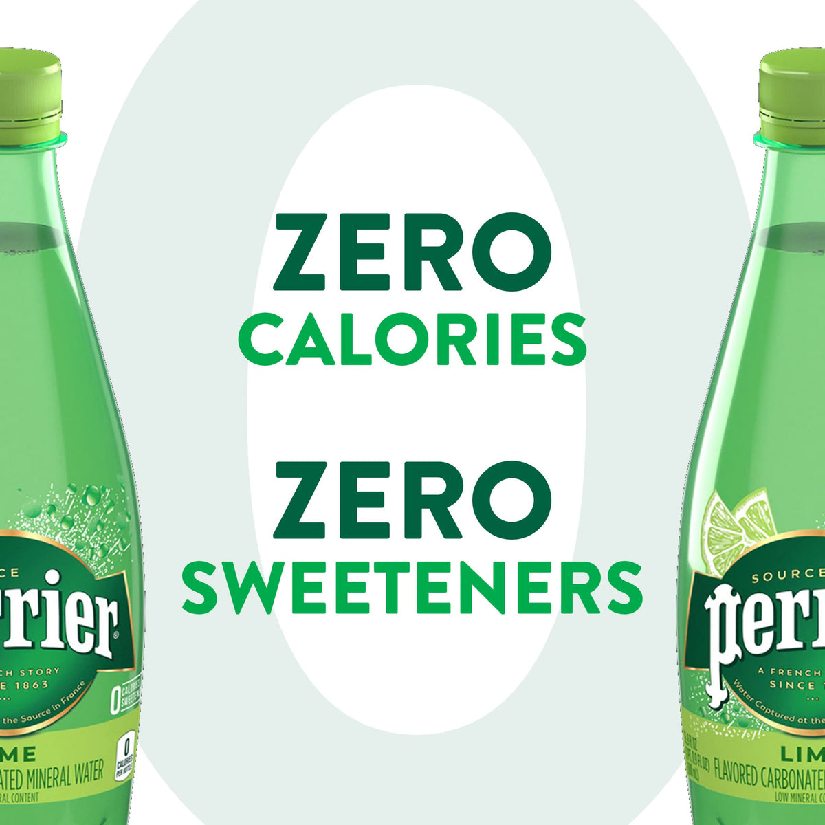 Lime Flavored Sparkling Water 16.9 FL OZ 24 Count D484120