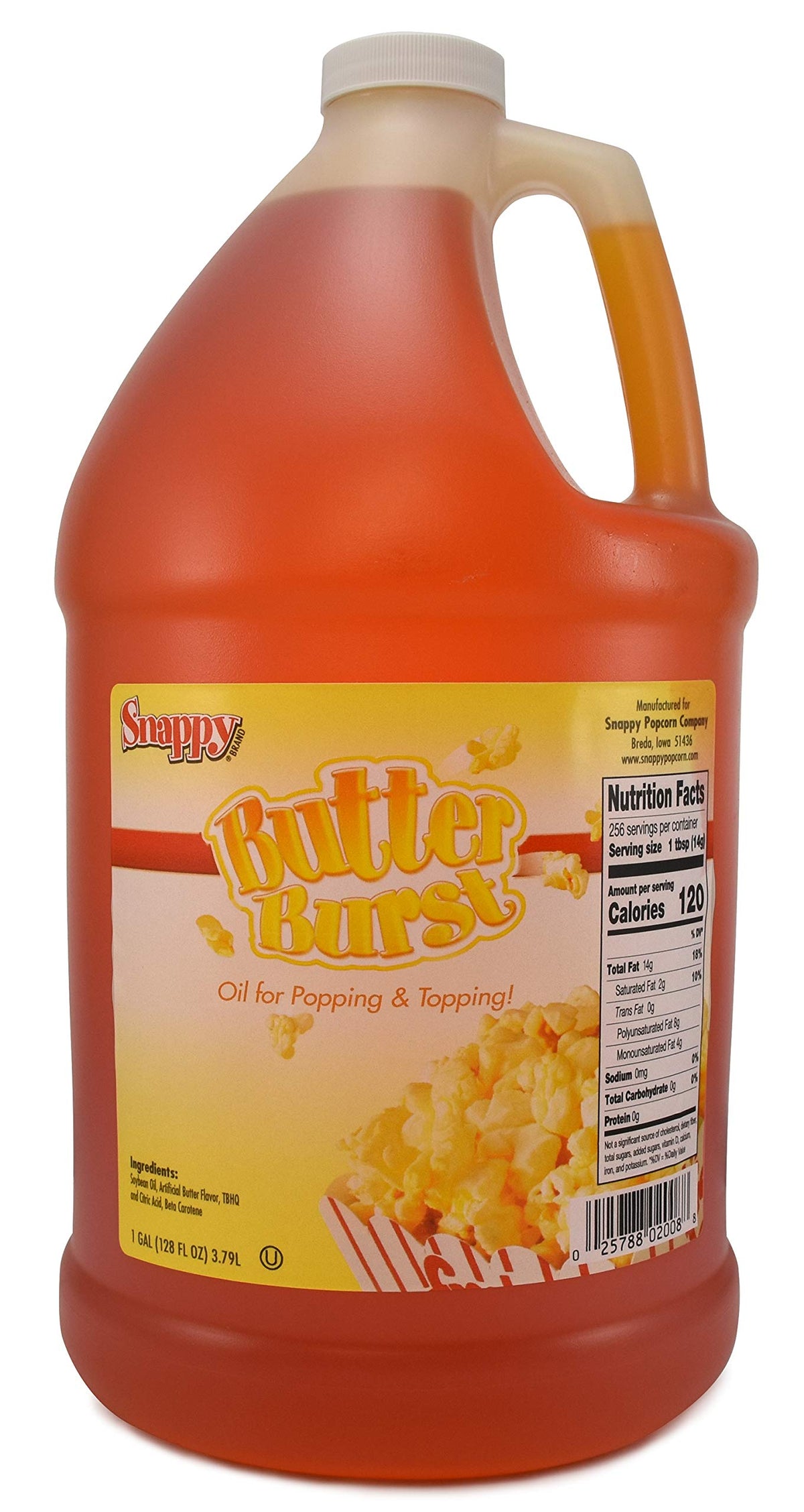 Popcorn Oil, 1 Gallon J4100