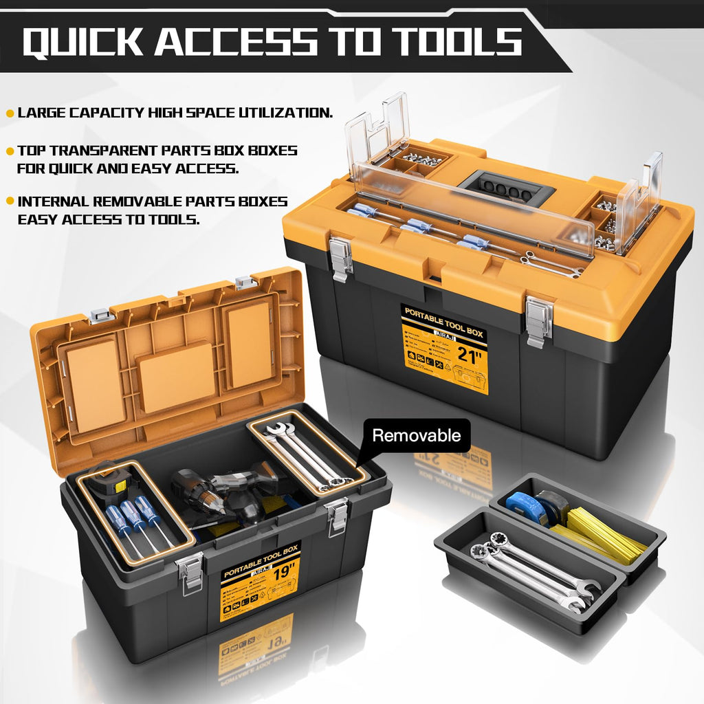 4 In 1 Portable Tool Box Set A9899