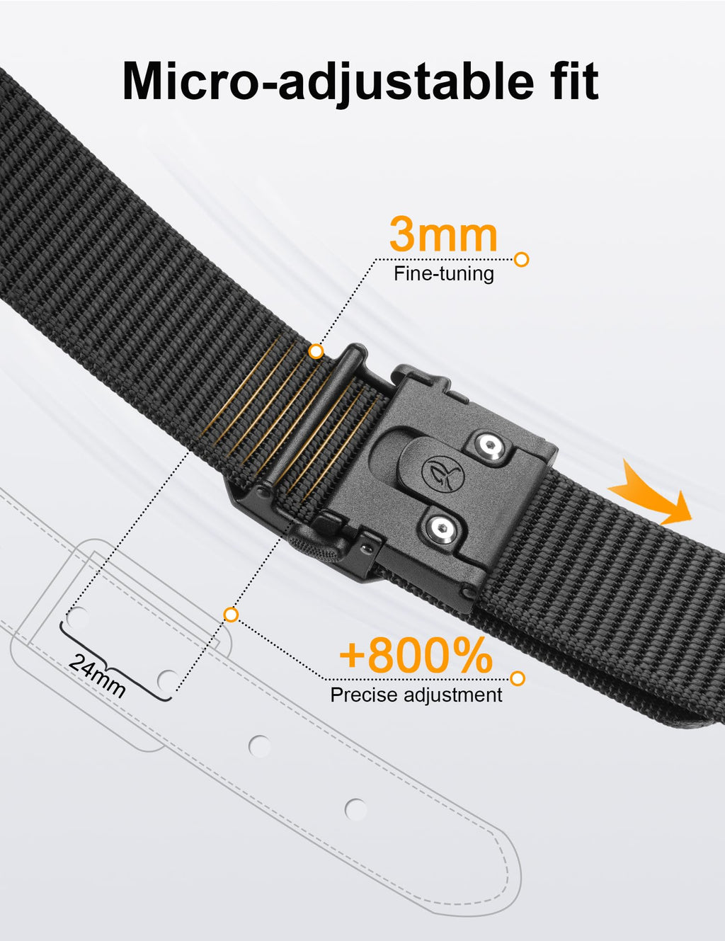 Men's 1.7" Tactical Belt O78349