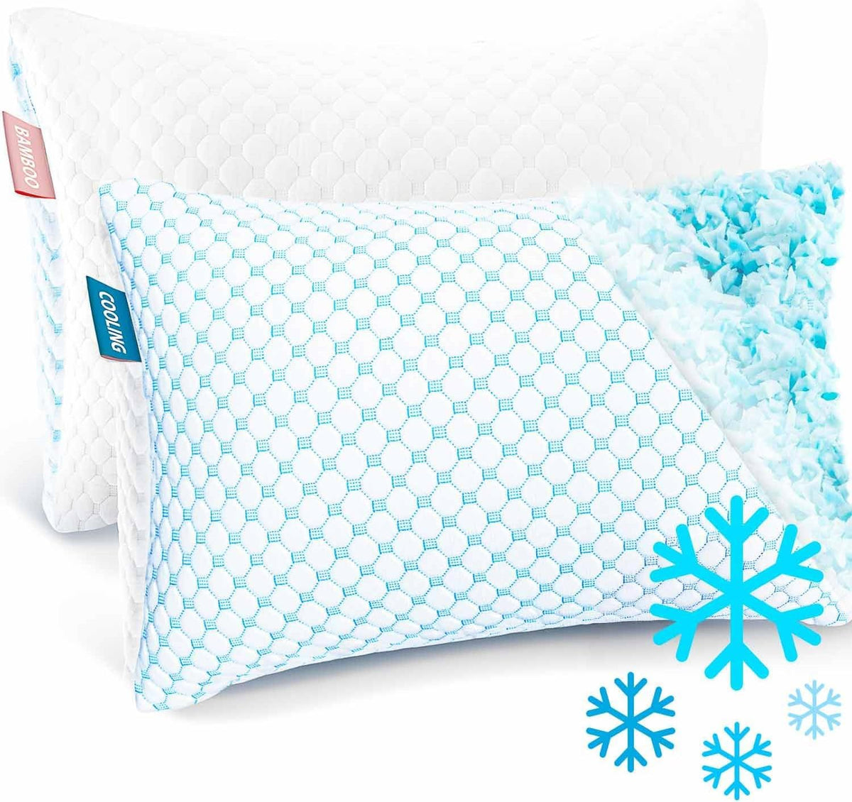 King Size Memory Foam Pillow Set of 2 G979825