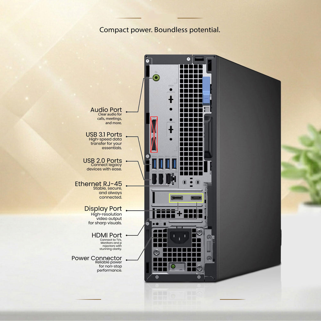 Intel Core i5-8500 16GB DDR4 RAM 256GB SSD GeForce GT 1030 Gaming Desktop Computer F432