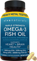 Omega 3 Fish Oil 2500 mg 90 Softgels U268476