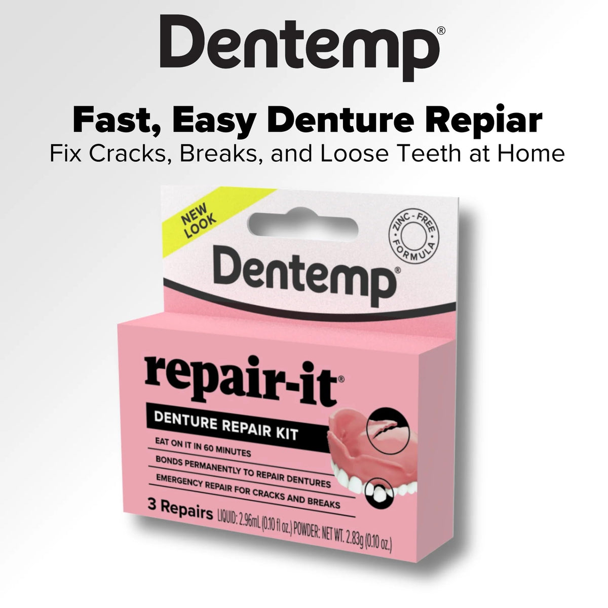 Denture Repair Kit 0.7 Ounces W682