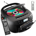 CD Cassette Player with Bluetooth Boombox M9277