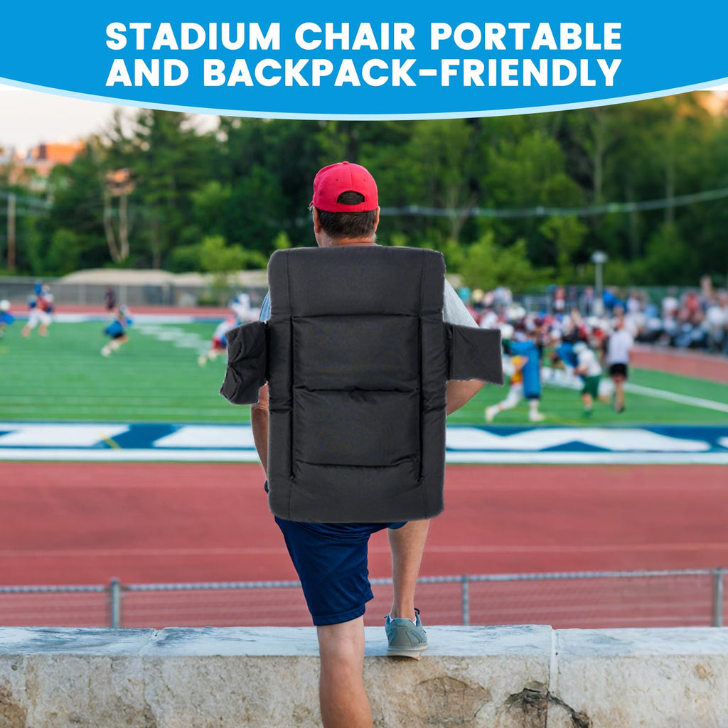 4.7" Extra Thick Stadium Seats for Bleachers with Back Support F958