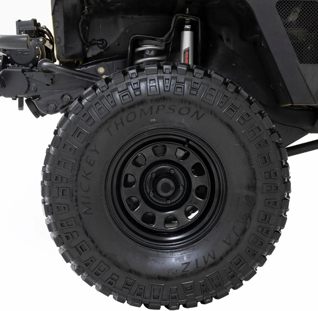 Black Steel 16x8 5x5 Bolt Pattern Wheel F925