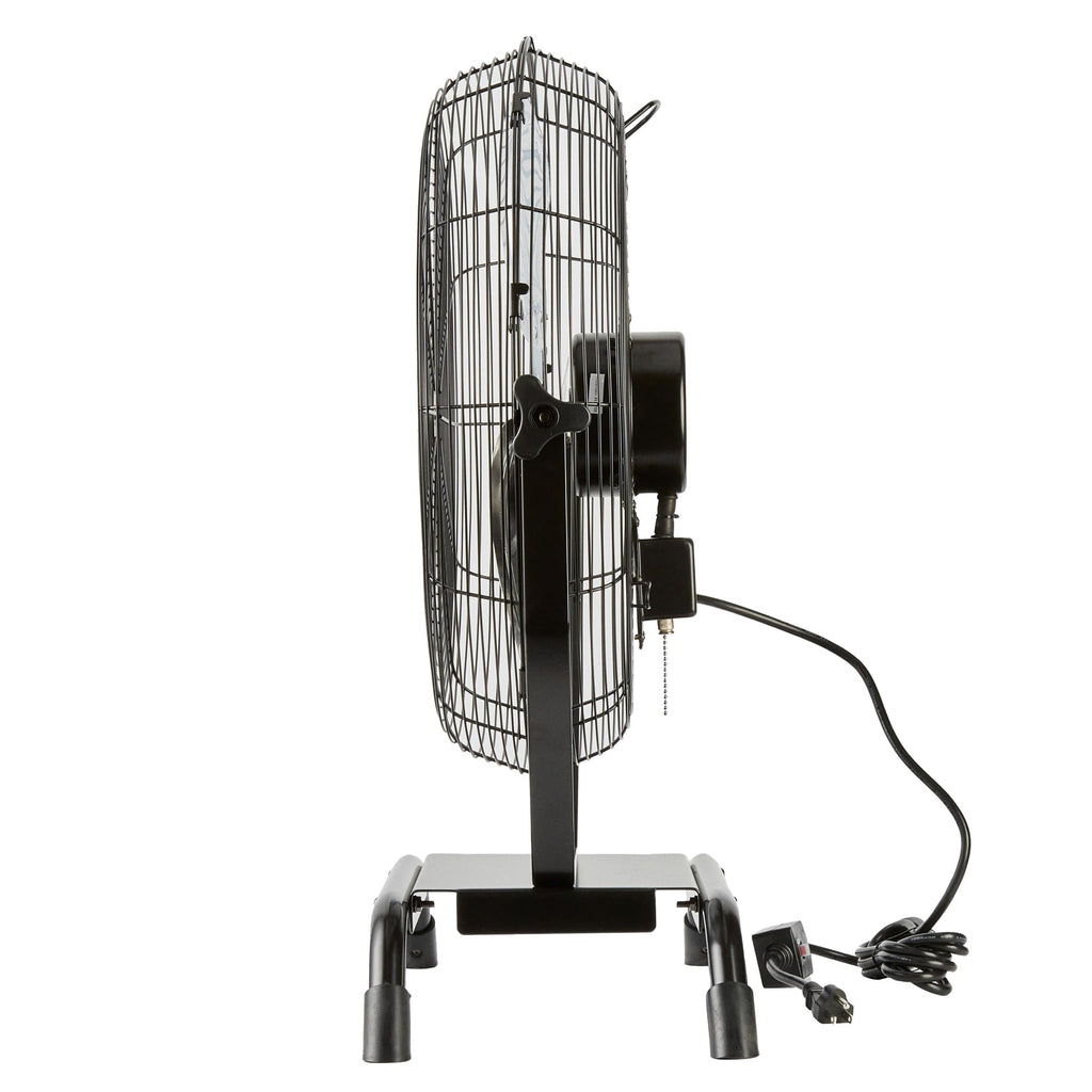 24 Inch Steel Floor and Wall-Mount Misting Fan D801