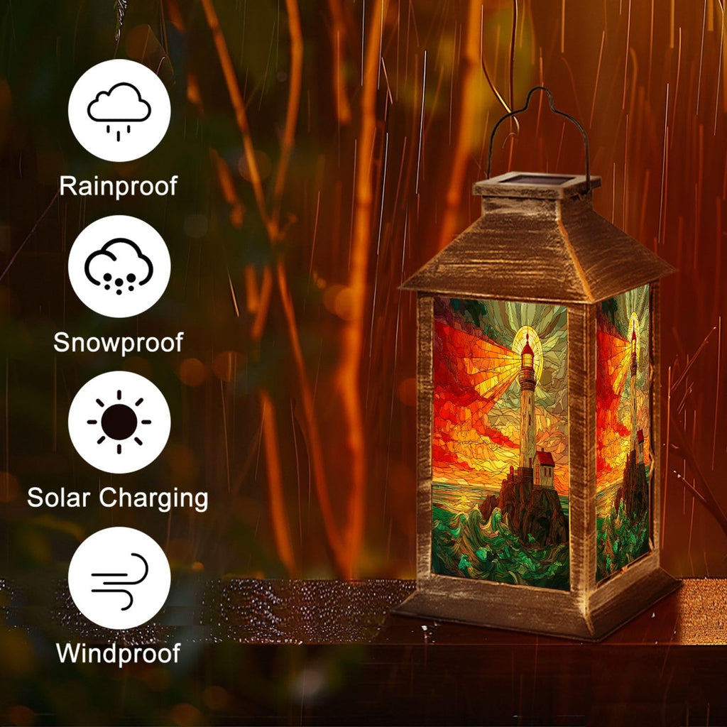 Waterproof Solar Powered Hanging Lantern U30020