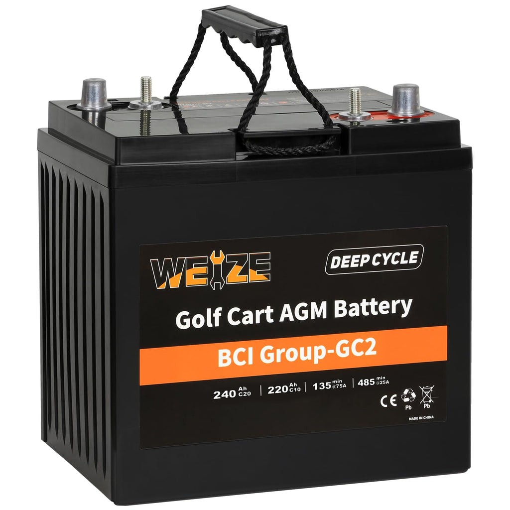 6V 240ah Deep Cycle AGM Battery B5014