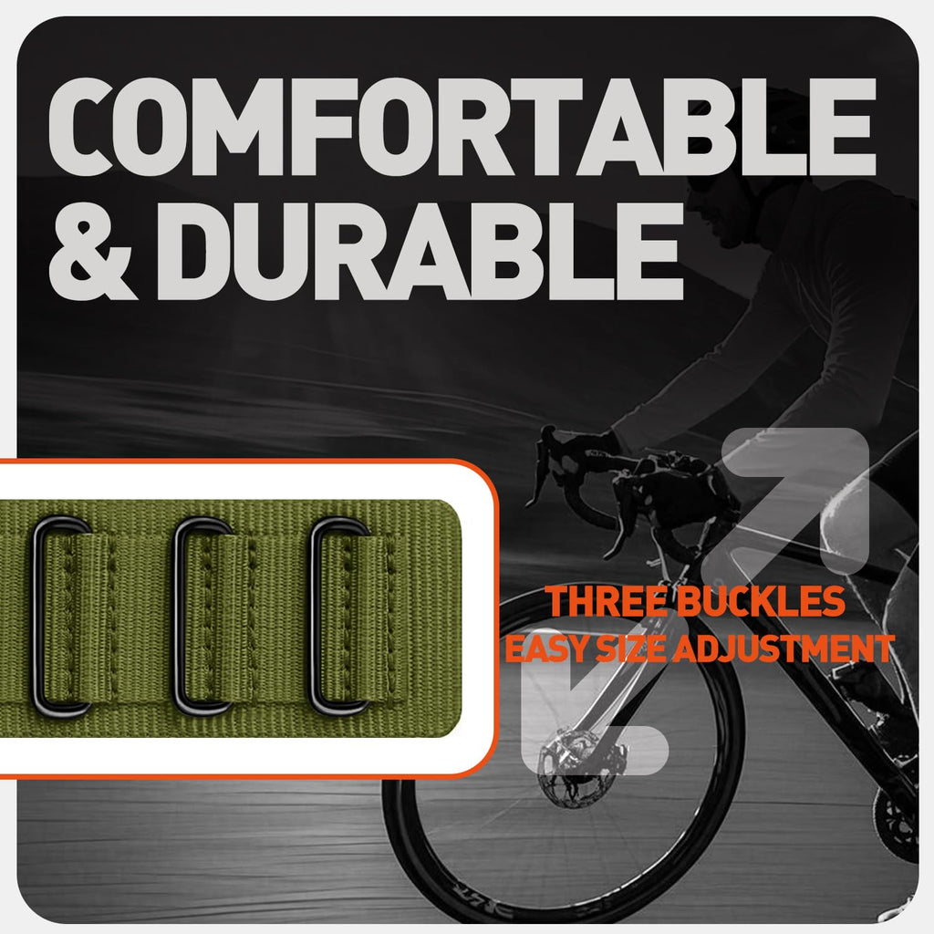 Compatible with Garmin Venu X1 Nylon Sports Strap Y2658