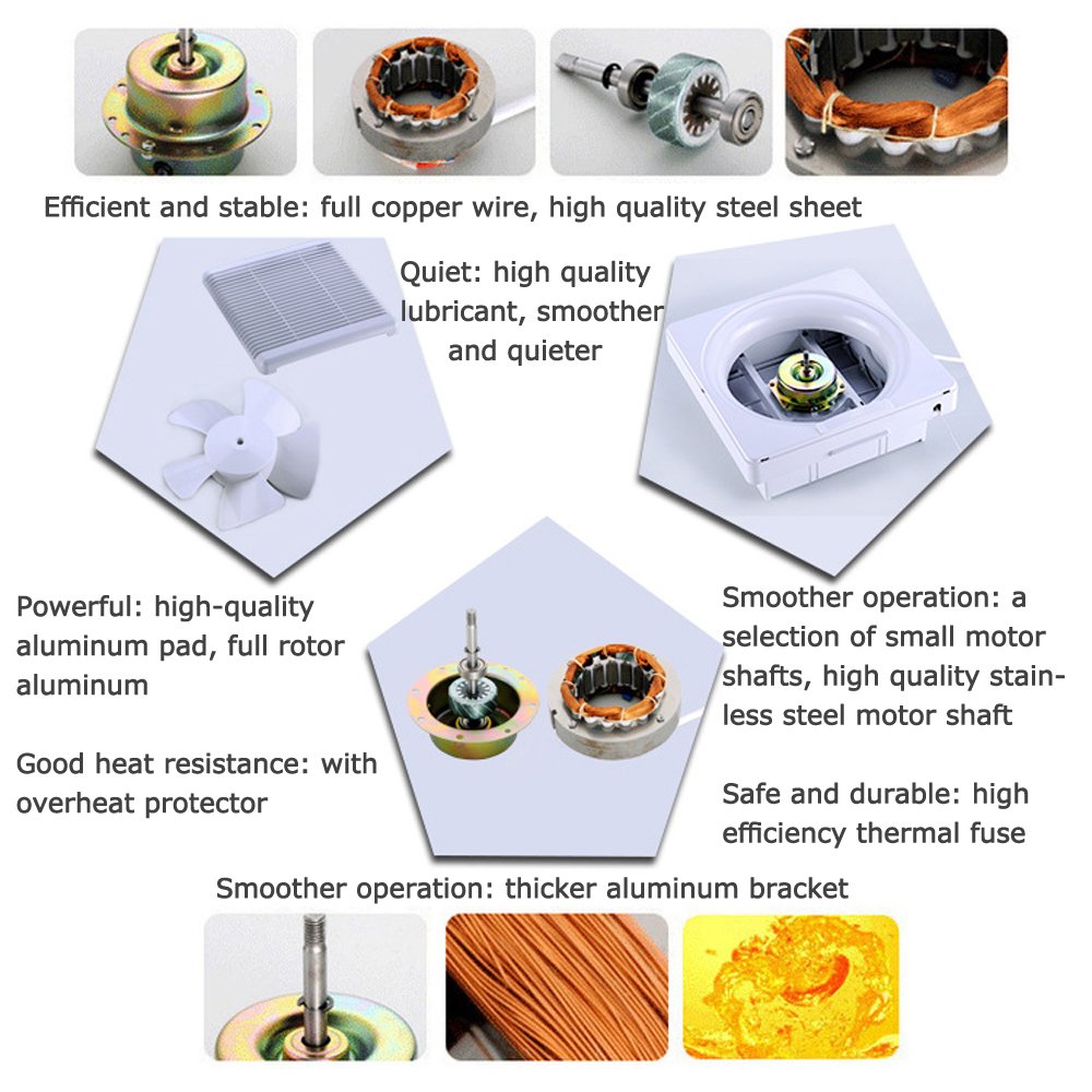 6" Reversible Window Exhaust Fan K696