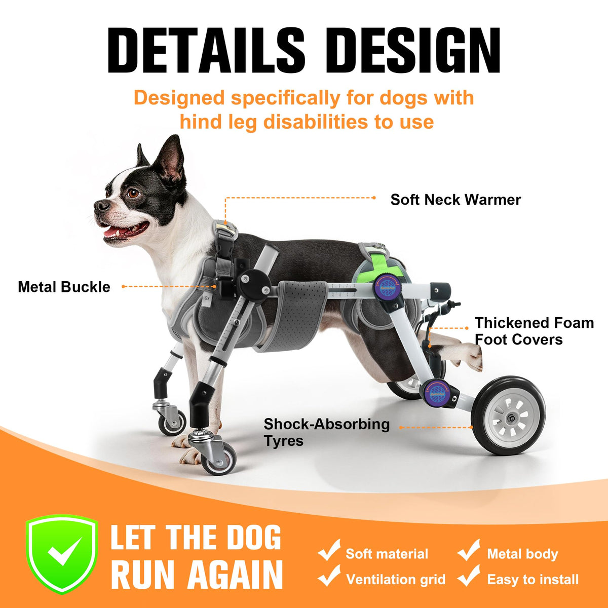 Dog Wheelchair for Small Dogs G264
