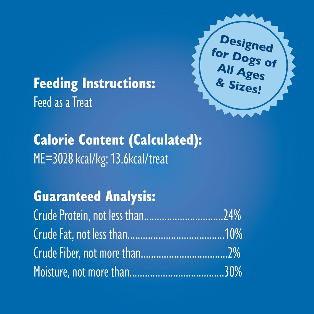 Peanut Butter Flavor Dog Treats 10oz 4-Pack K151819