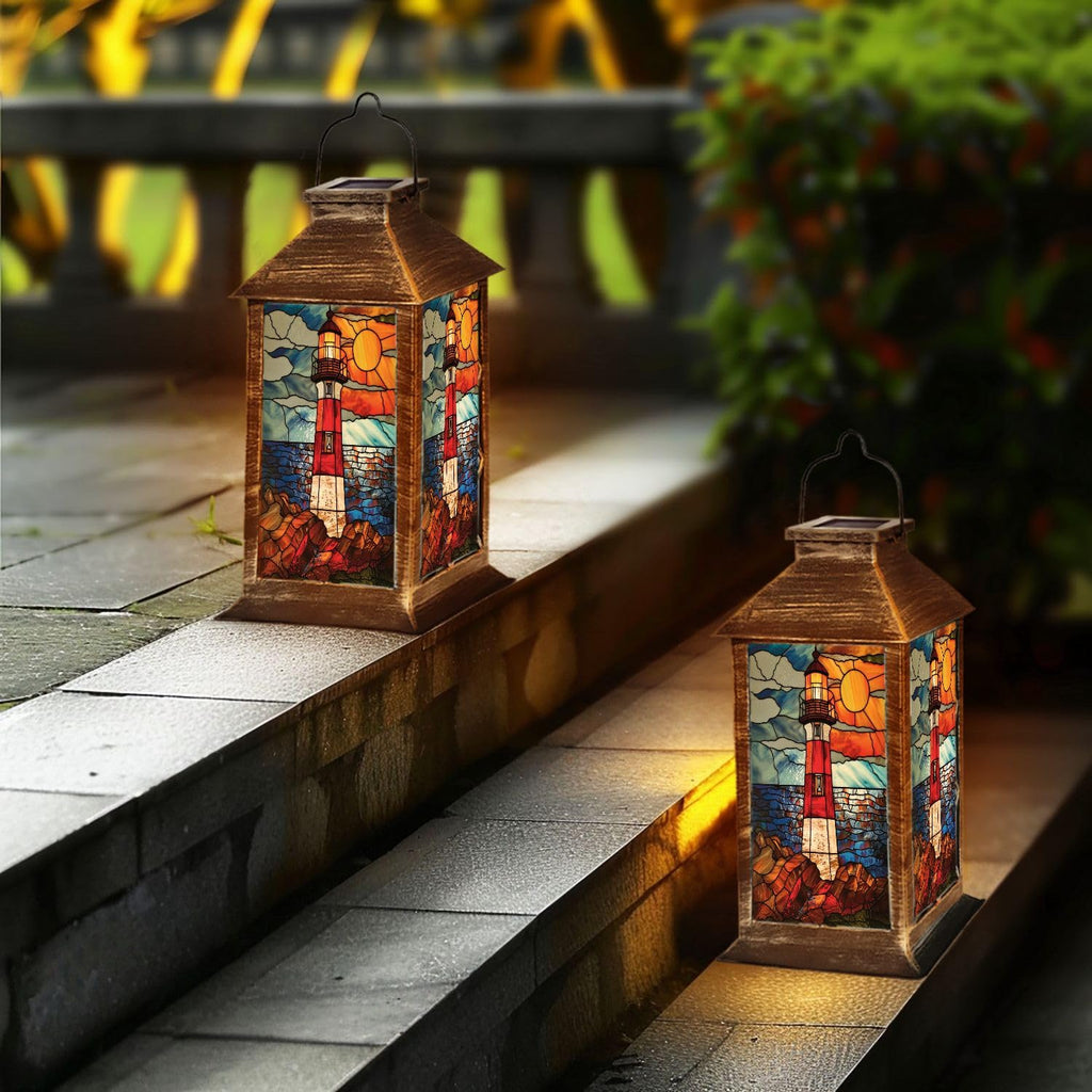 Solar Powered Waterproof Hanging Lantern T300783