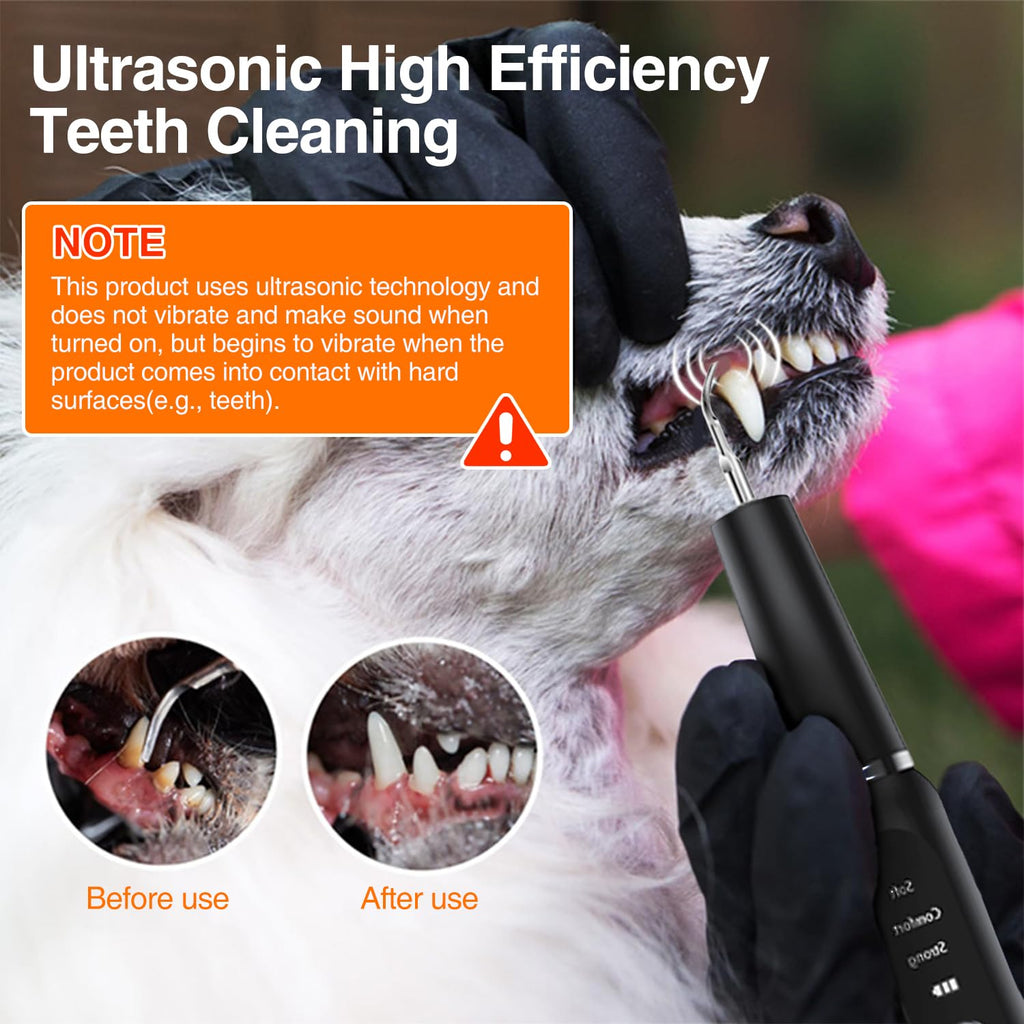 Ultrasonic Dog Plaque Remover with LED Light Q27615