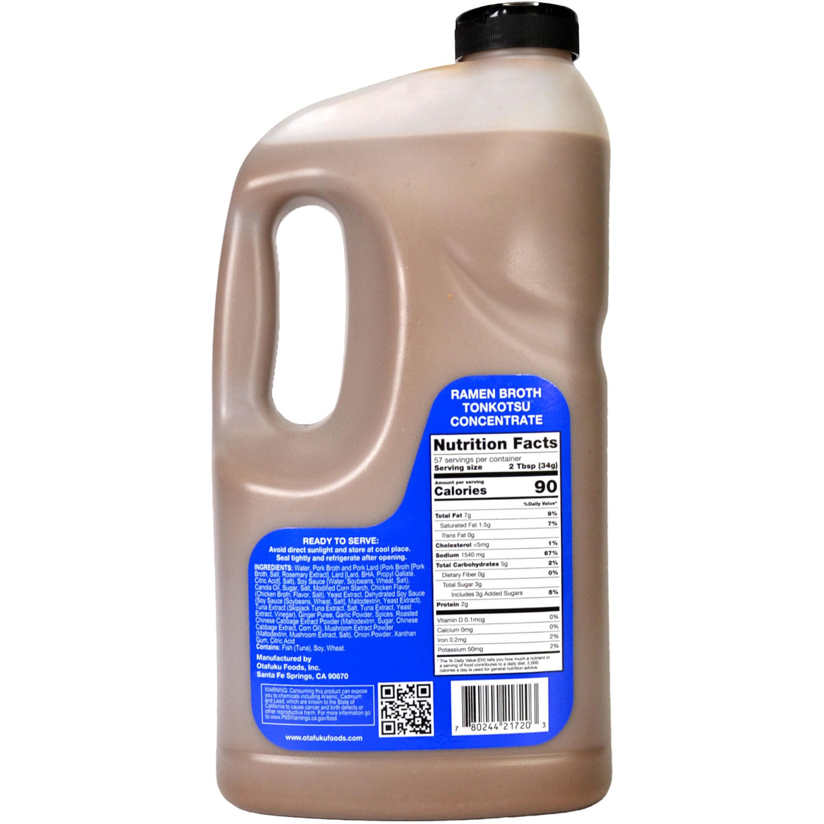 Tonkotsu Ramen Broth Concentrate 69.1 oz K2089