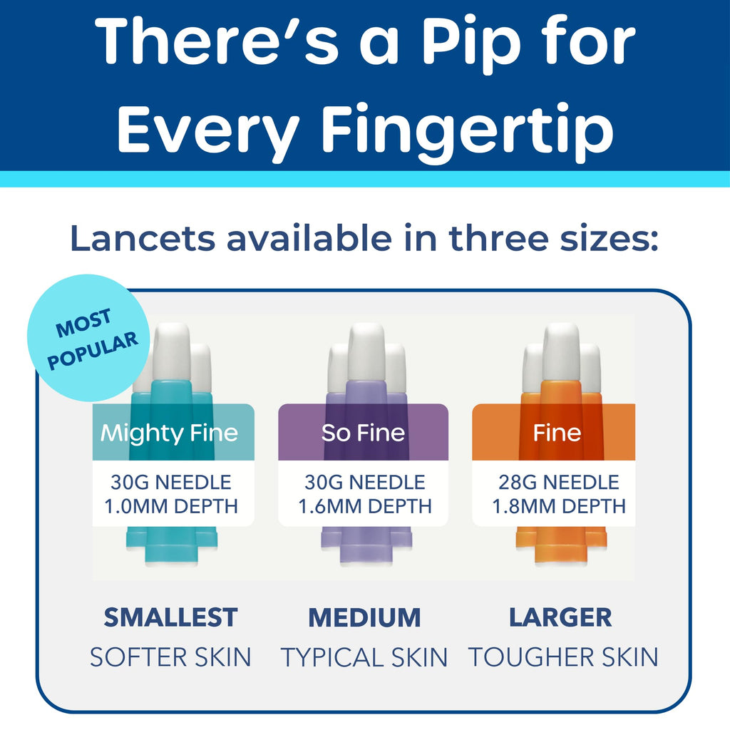 Blood Glucose Test Strips and Lancets 100 Count 30G 1.0mm M320