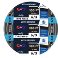 Black 100 Ft Non-Metallic Sheathed Cable G494894