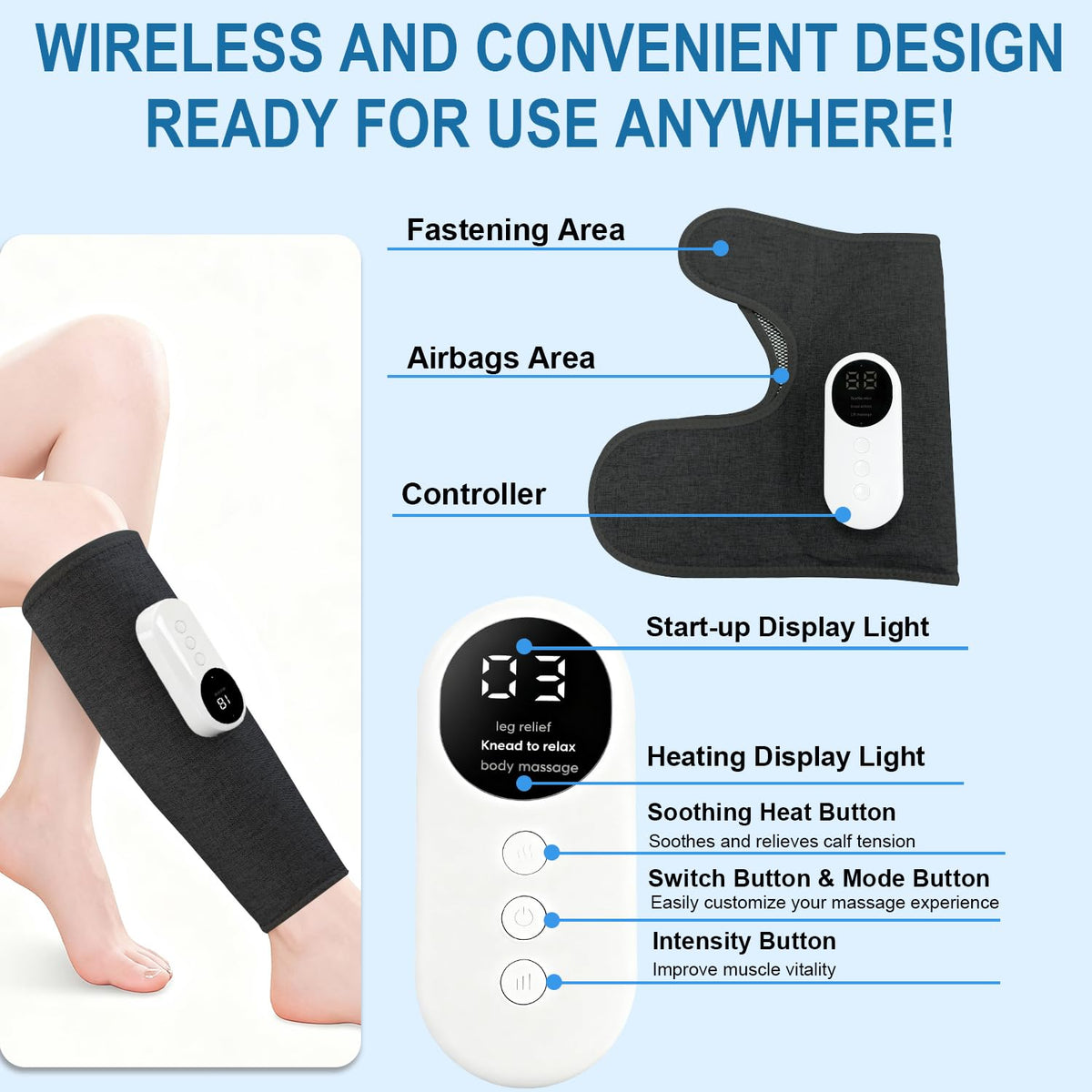 Air Compression Leg Massager R60002